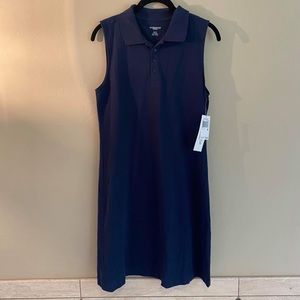 Sleeveless Indigo Workshop Dress